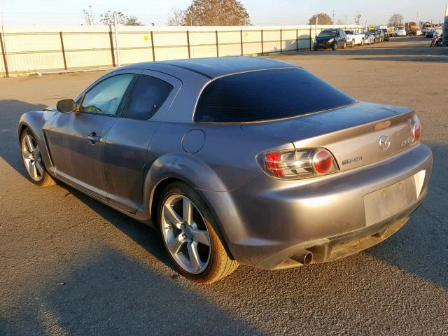 JM1FE17NX40134894 - 2004 MAZDA RX8 GRAY photo 3