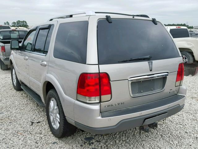 5LMEU68H14ZJ40379 - 2004 LINCOLN AVIATOR 银色 照片 3