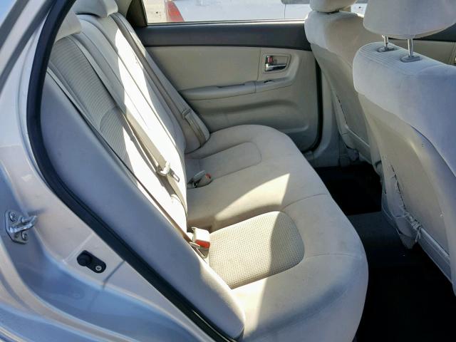 KNAFE122085527287 - 2008 KIA SPECTRA EX SILVER photo 6