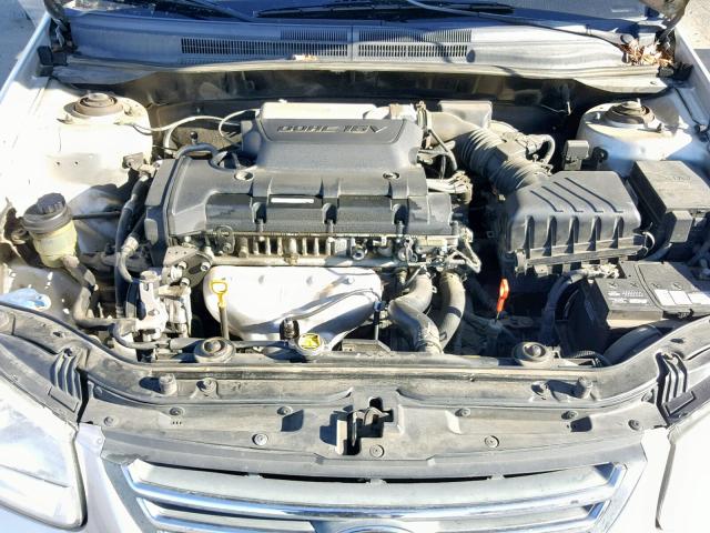 KNAFE122085527287 - 2008 KIA SPECTRA EX SILVER photo 7