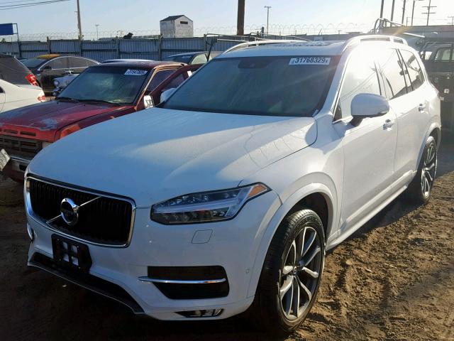 YV4A22PK8K1435120 - 2019 VOLVO XC90 T6 WHITE photo 2