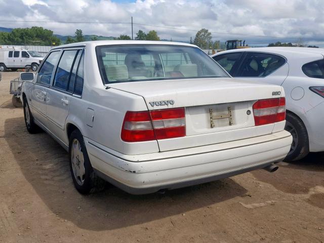 YV1KS9604T1087022 - 1996 VOLVO 960 WHITE photo 3