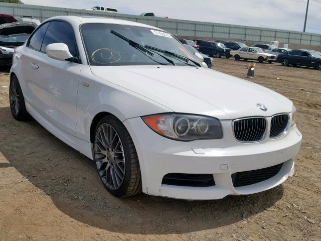 WBAUC9C5XBVM10862 - 2011 BMW 135 I WHITE photo 1