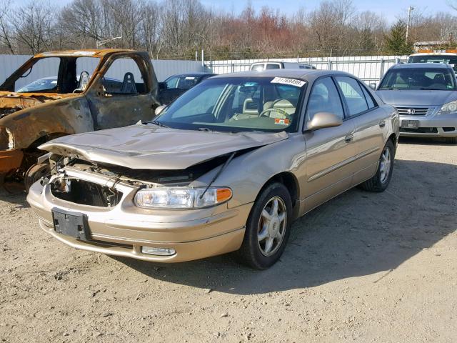 2G4WB52K041309831 - 2004 BUICK REGAL LS TAN photo 2