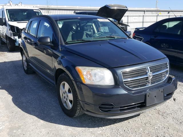 1B3HB28B07D526891 - 2007 DODGE CALIBER BLACK photo 1