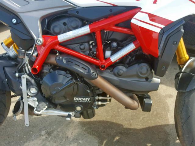 ZDM1YBJSXJB013440 - 2018 DUCATI HYPERMOTAR RED photo 7