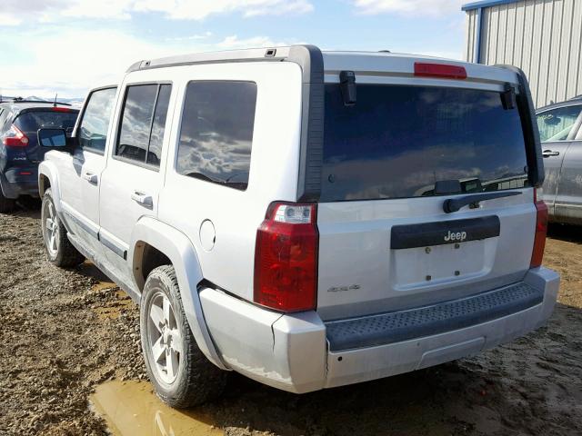 1J8HG48K08C173225 - 2008 JEEP COMMANDER ვერცხლისფერი ფოტო 3