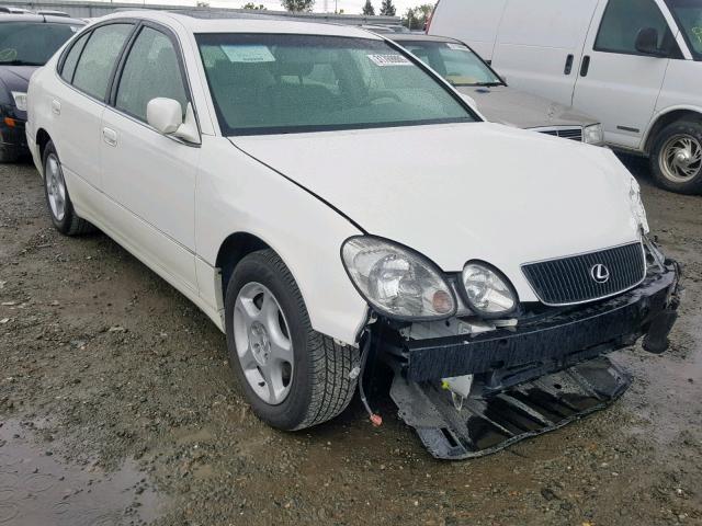 JT8BD68S6X0080368 - 1999 LEXUS GS 300 WHITE photo 1