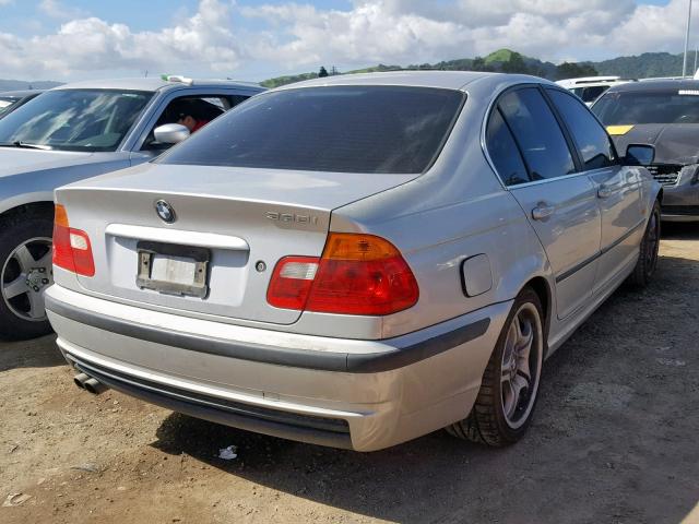 WBAAV534X1FJ65115 - 2001 BMW 330 I GRAY photo 4