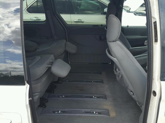 1D4GP45R15B101071 - 2005 DODGE CARAVAN SX WHITE photo 6