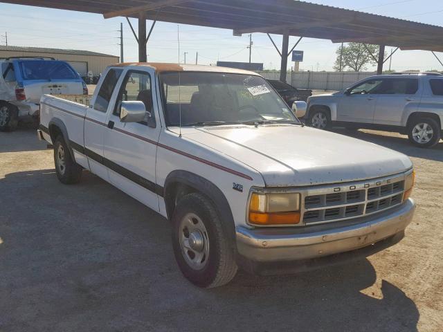 1B7GL23X4SS283858 - 1995 DODGE DAKOTA WHITE photo 1