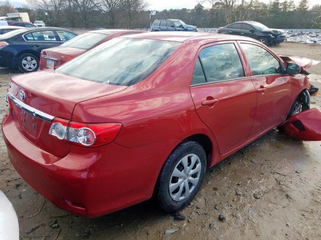 2T1BU4EE3DC109783 - 2013 TOYOTA COROLLA BASE  photo 4