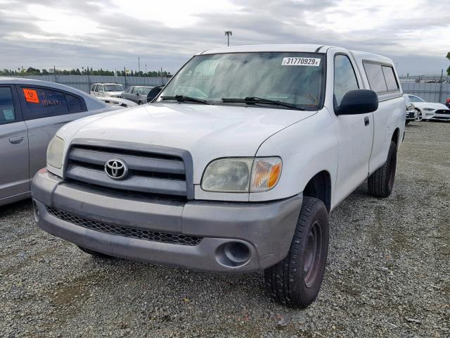 5TBJU32176S472923 - 2006 TOYOTA TUNDRA WHITE photo 2