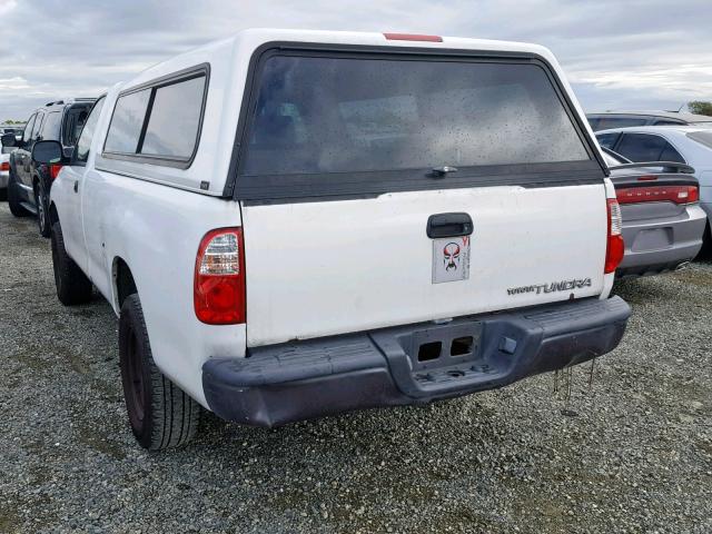 5TBJU32176S472923 - 2006 TOYOTA TUNDRA WHITE photo 3