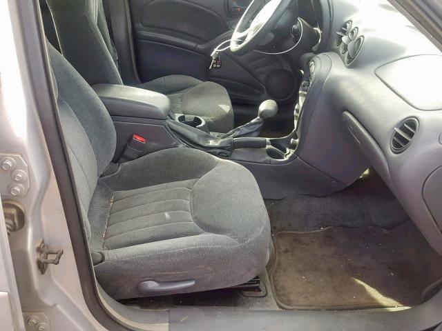 1G2NF52E3YC528334 - 2000 PONTIAC GRAND AM S SILVER photo 5