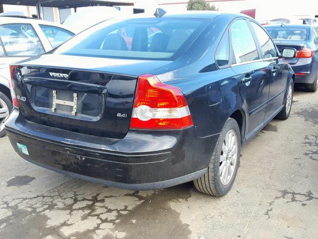 YV1MS382852086232 - 2005 VOLVO S40 2.4I BLACK photo 4