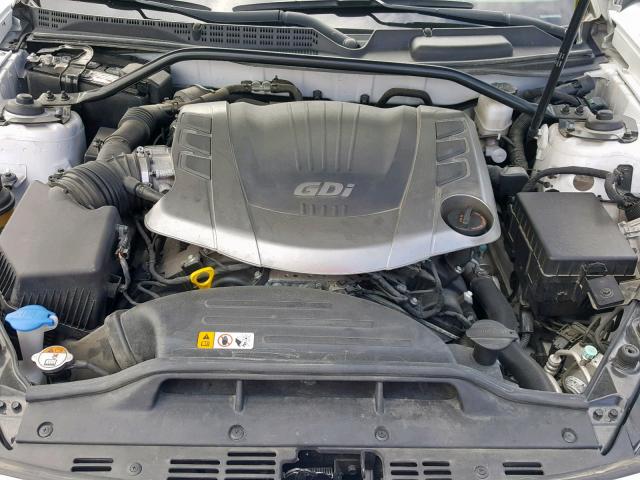 KMHHU6KJ9EU115403 - 2014 HYUNDAI GENESIS CO WHITE photo 7