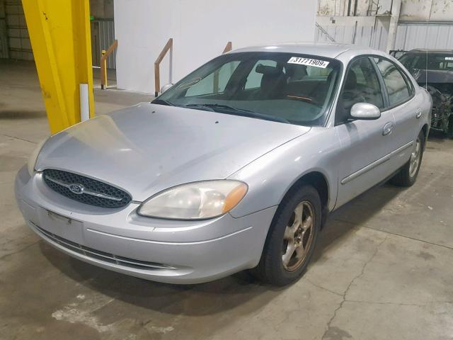 1FAFP55U31G102129 - 2001 FORD TAURUS SES SILVER photo 2