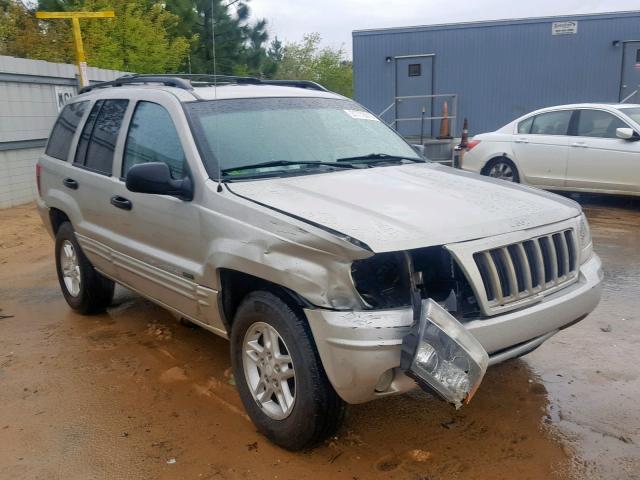 1J4GX48SX4C288437 - 2004 JEEP GRAND CHER GOLD photo 9