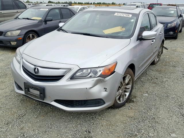 19VDE1F35DE007249 - 2013 ACURA ILX 20 GRAY photo 2