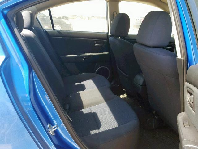 JM1BK323761445480 - 2006 MAZDA 3 S BLUE photo 6