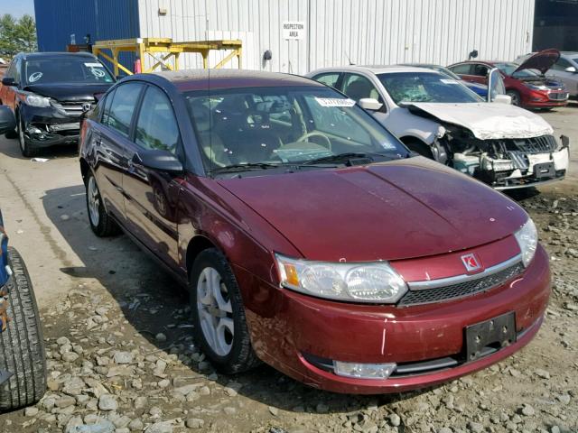1G8AL52F73Z118759 - 2003 SATURN ION LEVEL RED photo 1