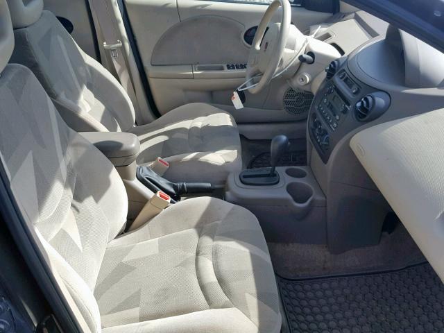 1G8AL52F73Z118759 - 2003 SATURN ION LEVEL RED photo 5