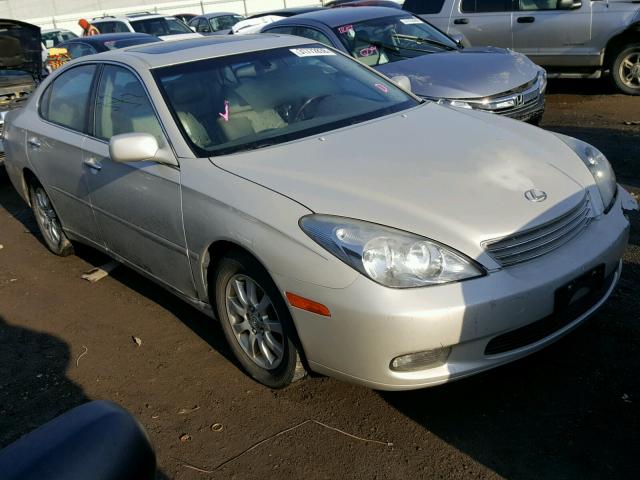 JTHBF30G836004996 - 2003 LEXUS ES 300 SILVER photo 1