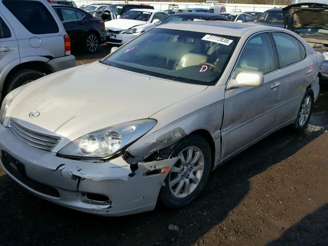 JTHBF30G836004996 - 2003 LEXUS ES 300 SILVER photo 2