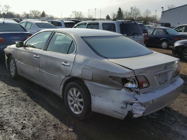 JTHBF30G836004996 - 2003 LEXUS ES 300 SILVER photo 3