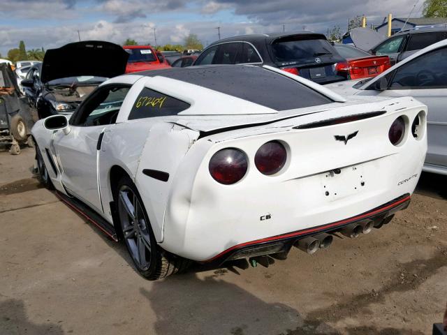 1G1YY26W085105843 - 2008 CHEVROLET CORVETTE WHITE photo 3