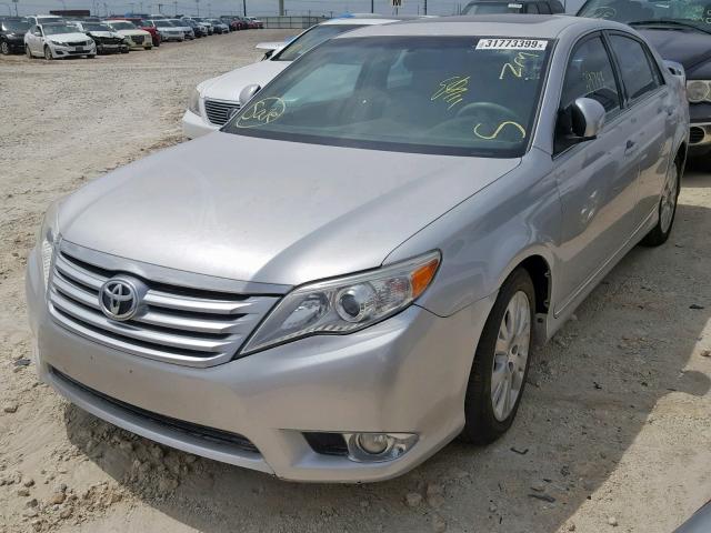 4T1BK3DB8BU373200 - 2011 TOYOTA AVALON BAS SILVER photo 2