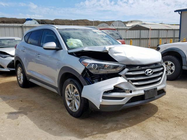 KM8J33A44JU693174 - 2018 HYUNDAI TUCSON SEL SILVER photo 1