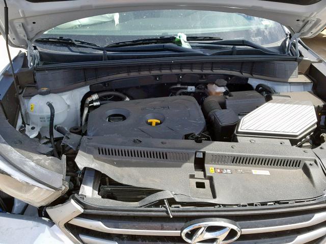 KM8J33A44JU693174 - 2018 HYUNDAI TUCSON SEL SILVER photo 7