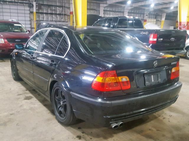 WBAEV53413KM28944 - 2003 BMW 330 I BLACK photo 3