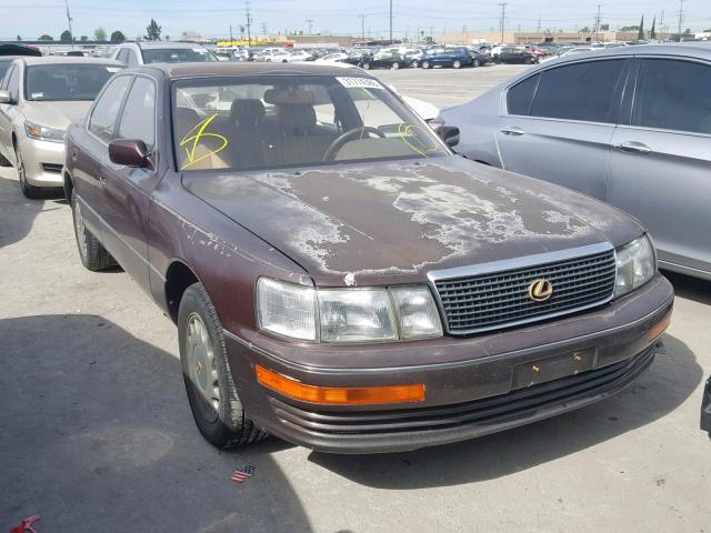 JT8UF11E0M0070036 - 1991 LEXUS LS 400 BROWN photo 1