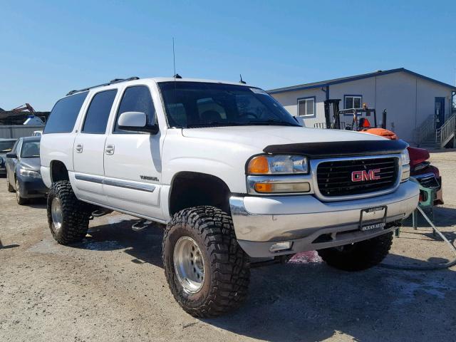 1GKFK16T73J189339 - 2003 GMC YUKON XL K WHITE photo 1