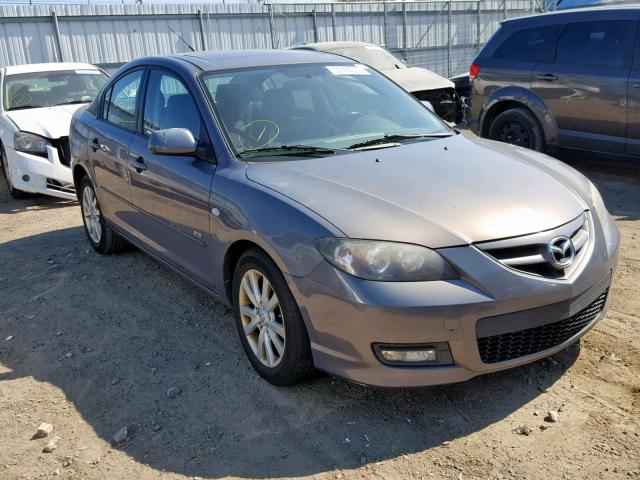 JM1BK323571608838 - 2007 MAZDA 3 S GRAY photo 1