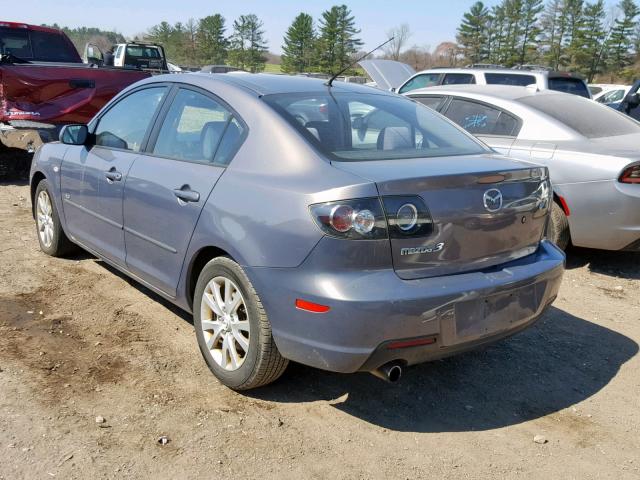 JM1BK323571608838 - 2007 MAZDA 3 S GRAY photo 3