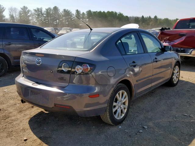 JM1BK323571608838 - 2007 MAZDA 3 S GRAY photo 4