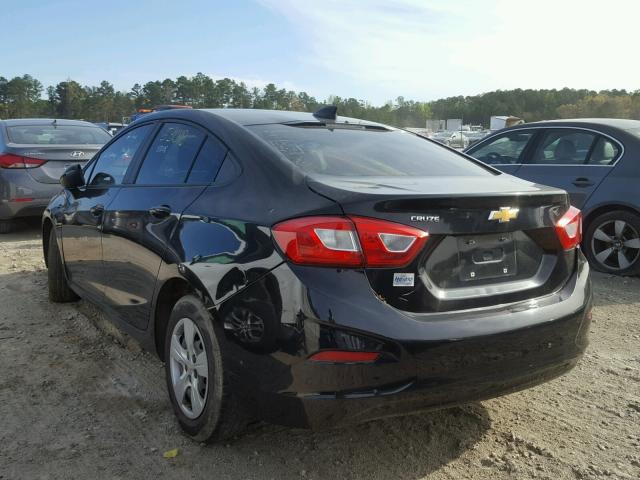 1G1BC5SM5J7137482 - 2018 CHEVROLET CRUZE LS BLACK photo 3