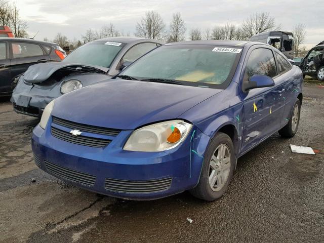 1G1AL15F467817270 - 2006 CHEVROLET COBALT LT BLUE photo 2