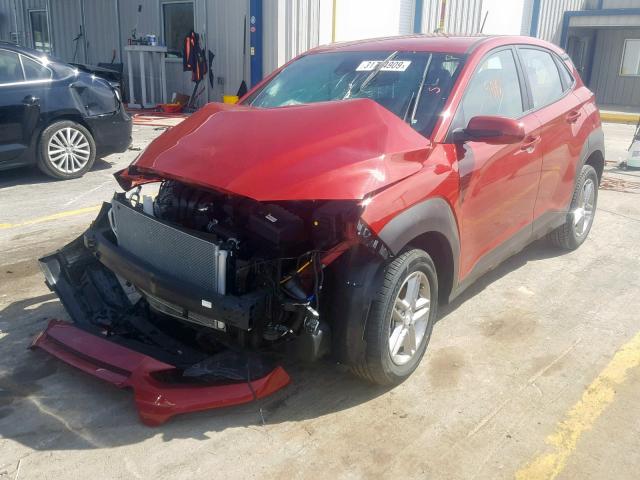 KM8K12AA9KU244410 - 2019 HYUNDAI KONA SE RED photo 2