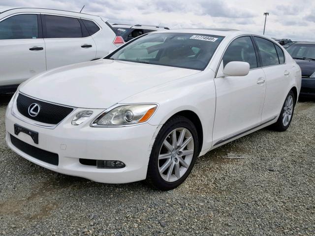 JTHBH96SX65044452 - 2006 LEXUS GS GENERAT WHITE photo 2