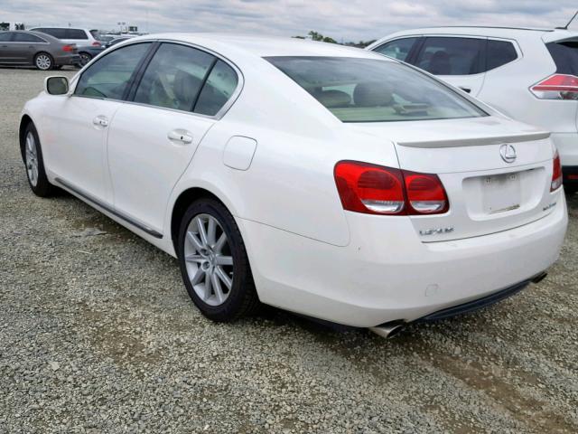 JTHBH96SX65044452 - 2006 LEXUS GS GENERAT WHITE photo 3