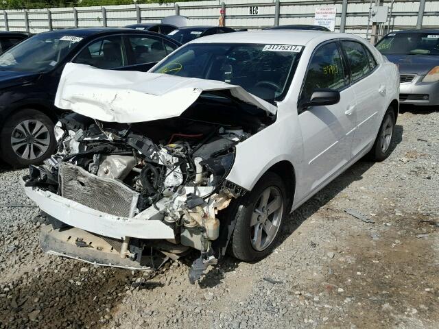 1G11B5SL0FF298552 - 2015 CHEVROLET MALIBU LS WHITE photo 2
