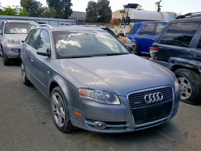 WAUKF78E67A050225 - 2007 AUDI A4 2.0T AV SILVER photo 1