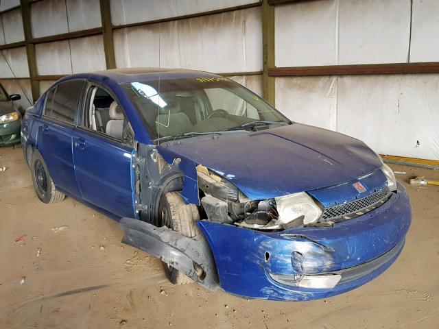 1G8AL54F64Z133137 - 2004 SATURN ION LEVEL BLUE photo 1