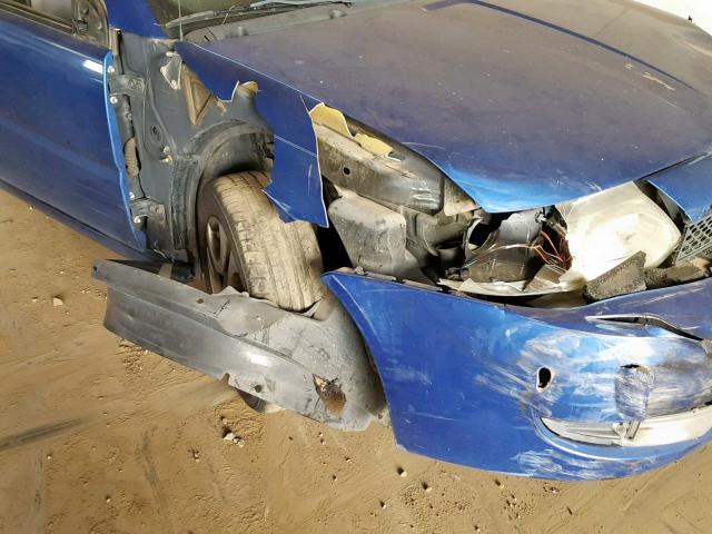 1G8AL54F64Z133137 - 2004 SATURN ION LEVEL BLUE photo 9
