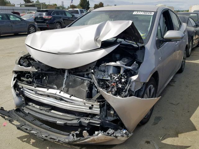 JTDKARFP4J3075749 - 2018 TOYOTA PRIUS PRIM 石墨色 照片 2